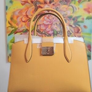 ♠️ Kate Spade - Purse - Wild Senna  -Voyage - satchel -Small grain- NWT